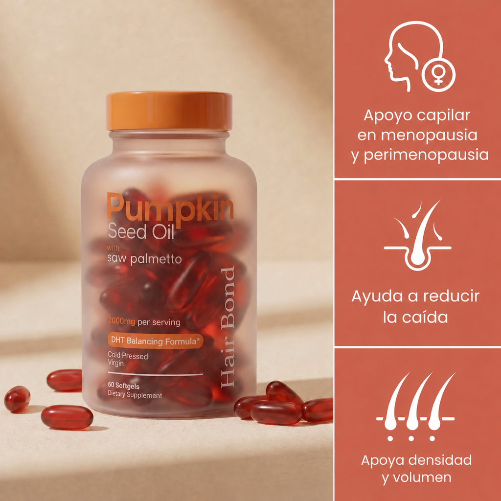 Pumpkin Seed Oil - Menopausia y Perimenopausia